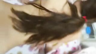 上海文艺学院校花开房时被男友各种动作爆操