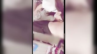 休息日学生装在家啪啪啪！无套内射中出