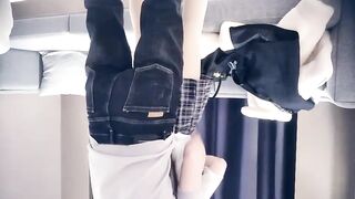 LOVE小天探花深夜场约了个性感红唇妹子啪啪，穿上吊带黑丝特写摸逼口交抱起来猛操-