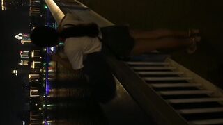 周末在娱乐城偶遇多年不见的美女同学吃个饭打个炮完美露脸