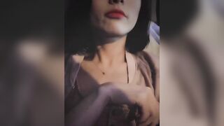 推特黑暗系女神精致脸蛋【CandyTt0211】生活大尺度私拍出租车街道酒店露出附108P