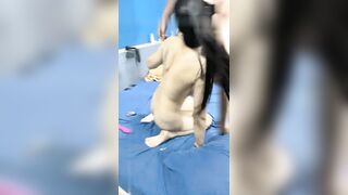 极品爆乳混血靓妞【苍老师来啦】11.26国产猛男换操两极品身材豪乳小妞 做爱生猛 骑乘猛摇 淫荡浪叫 高清源码录制 (2)