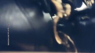 赵总丶寻花黑色皮短裙外围妹子，逼毛修发型镜头前口交舔弄，双腿肩上扛猛操太厉害了妹子被操受不了