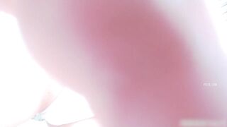 韩流极限诱惑系列、极品肉感灰色吊带裙爆乳女神 舔舐内裤摆臀揉胸各种姿势动作无限遐想【水印】