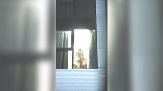 【麻花免费视频】【网曝门事件】❤繁华都市惊现窗边裸炮❤豪放情侣二楼落地窗前全裸震撼裸炮 极品女友抱起来操 太震撼 高清1080P原版