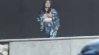 【麻花免费视频】抖音热点 山东潍坊科技学院军训跳舞露奶全集